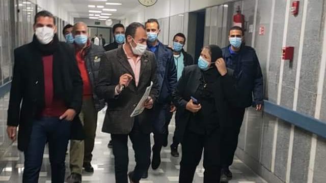 رئيس الإدارة المركزية للتمريض بوزارة الصحةتتفقد مستشفى الضب  رئيس الإدارة المركزية للتمريض بوزارة الصحةتتفقد مستشفى الضب