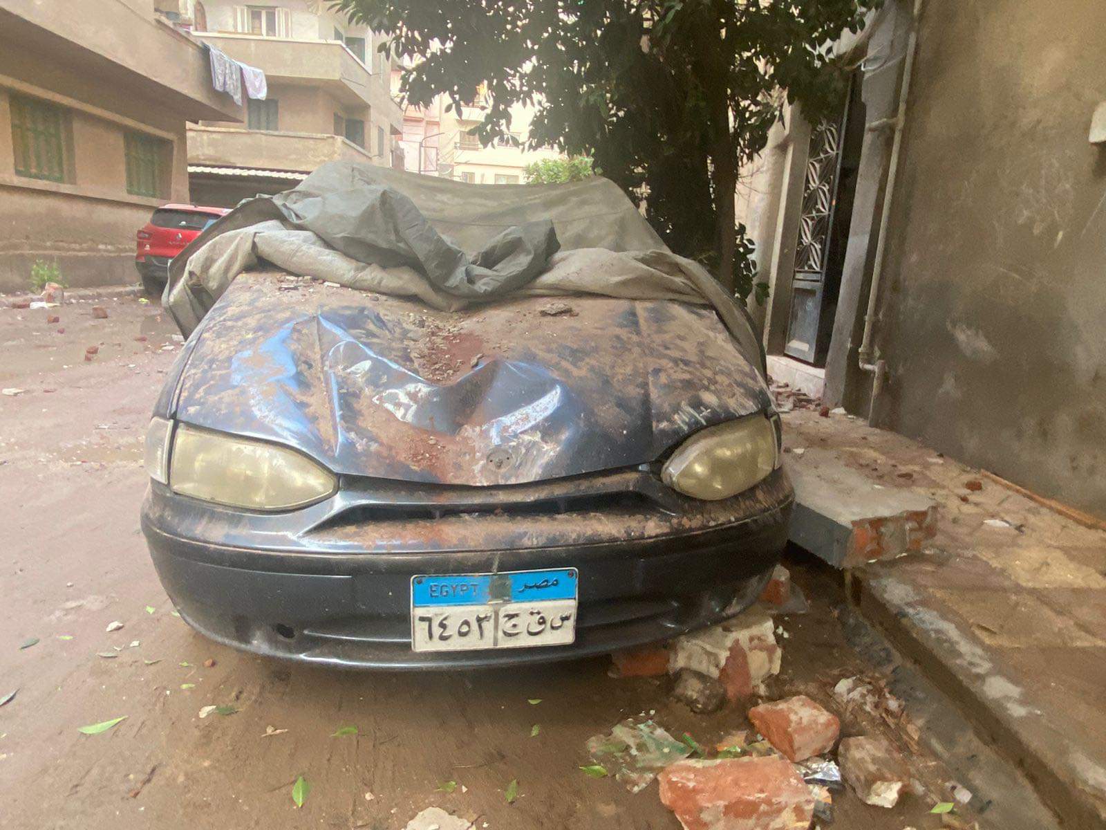 السيارة المحطمه