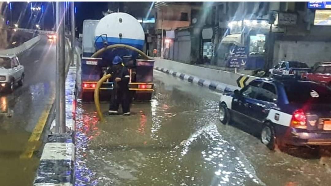 شفط مياه الامطار