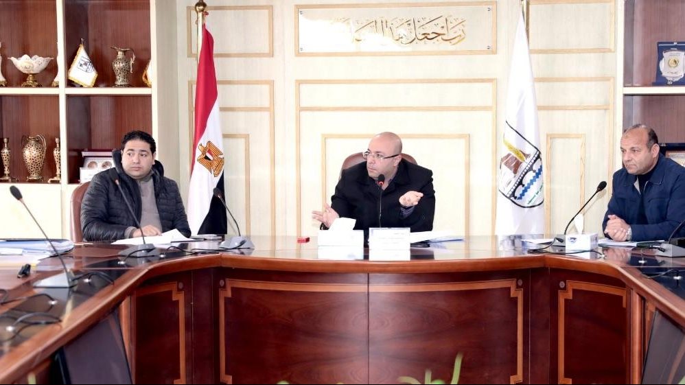 اجتماع محافظ بني سويف 