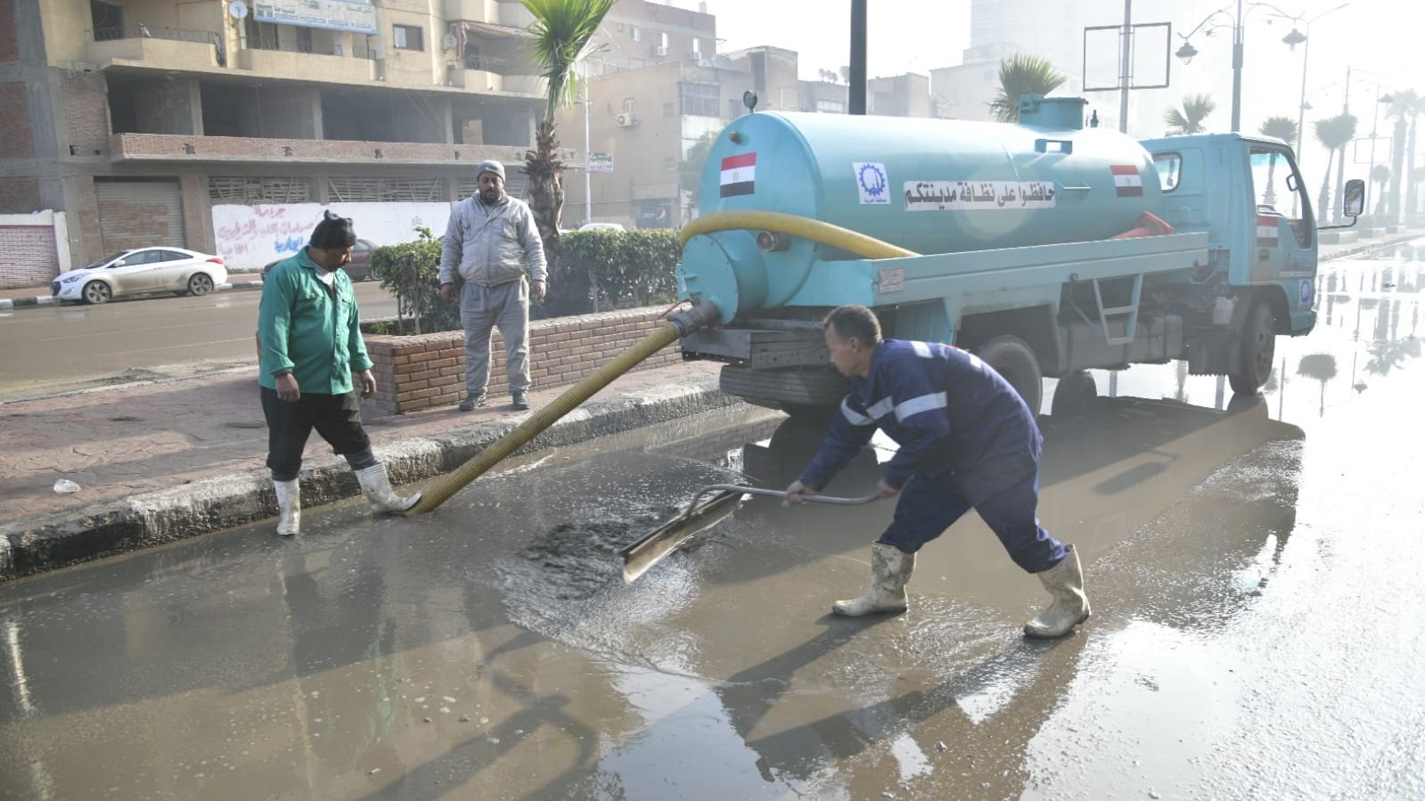 هطول الأمطار الغزيرة