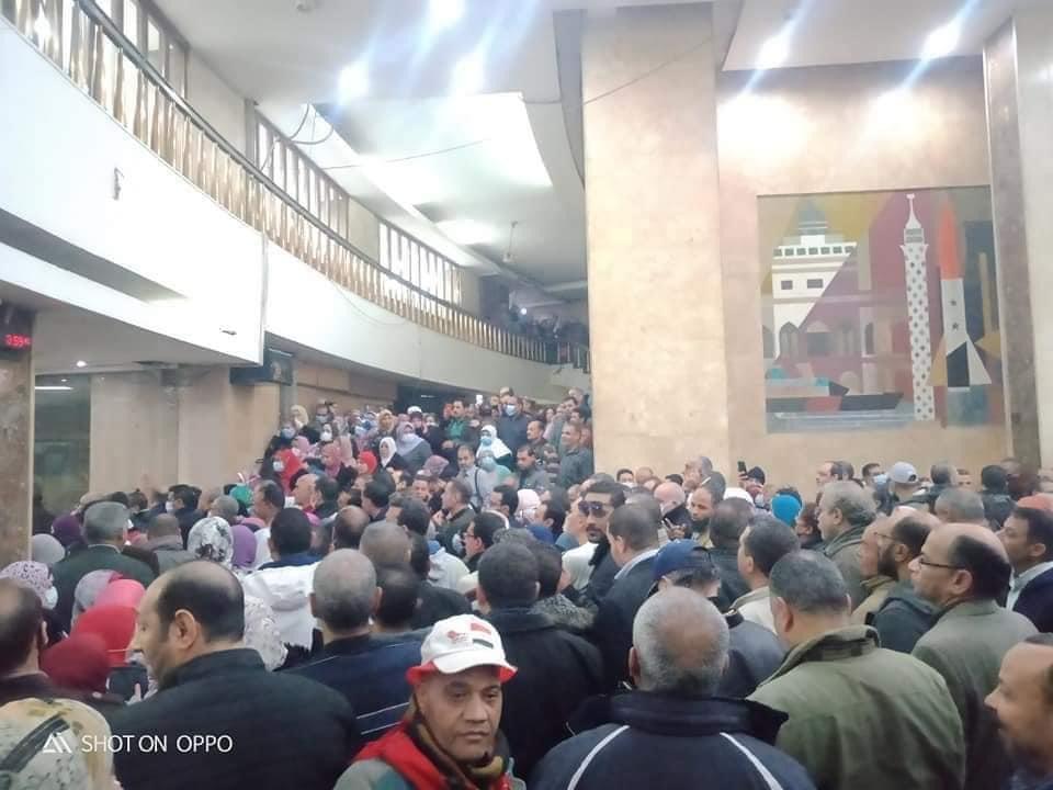 تكدس العاملين 