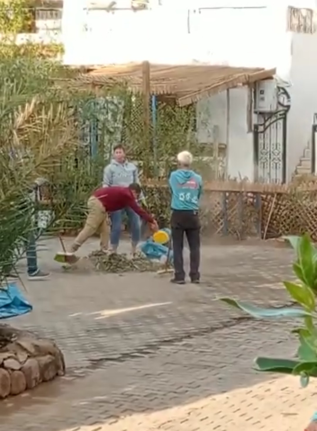 تنظيف شوارع شرم الشيخ 