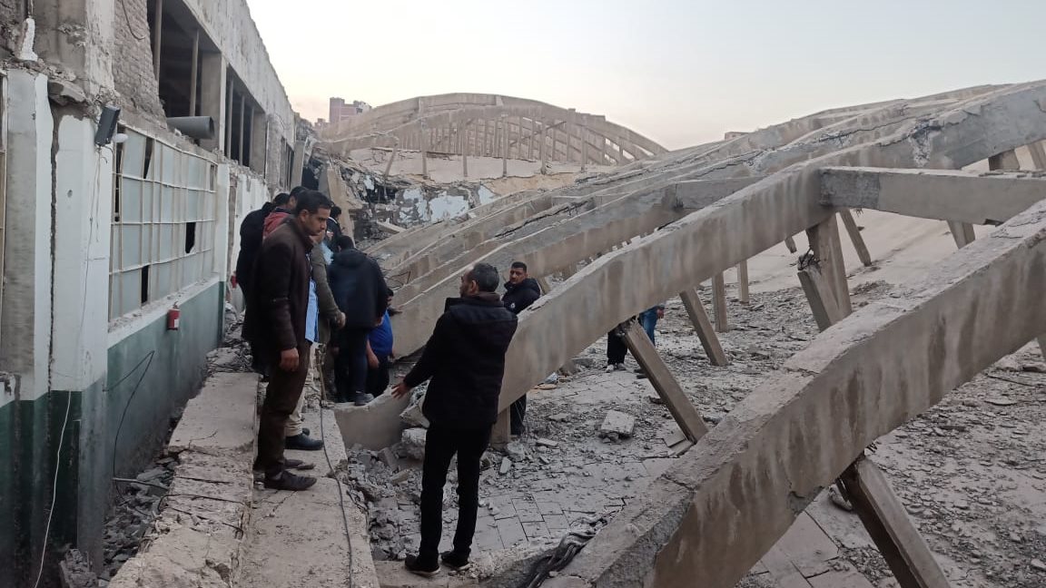 المصنع المنهار بالمحلة