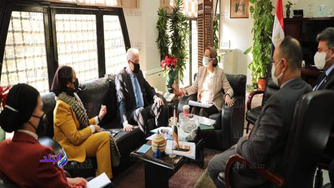 فودة مع وزيرة البيئة 