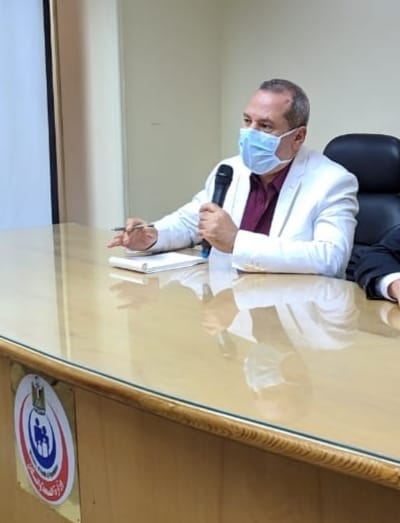 الدكتور سعد مكى وكيل وزارة الصحة بالدقهلية