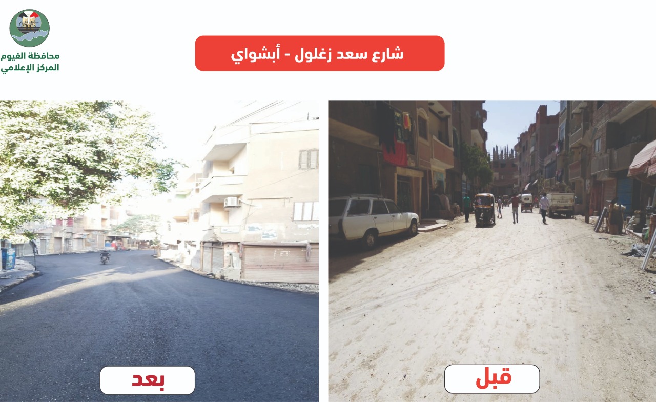 بعض المشروعات الكبرى فى الفيوم