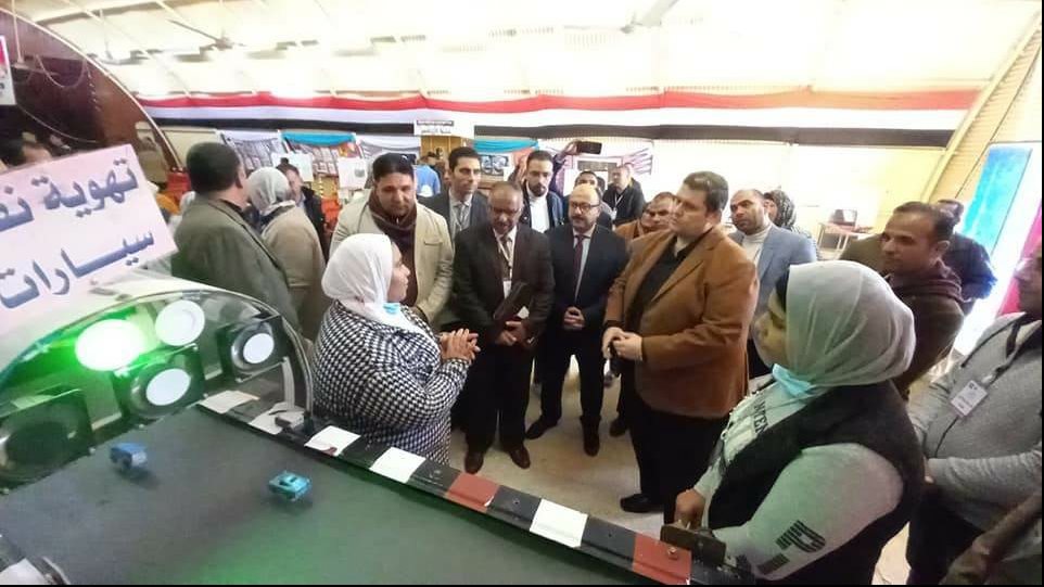 افتتاح معرض ايسف العلوم و التكنولوجيا بسيناء