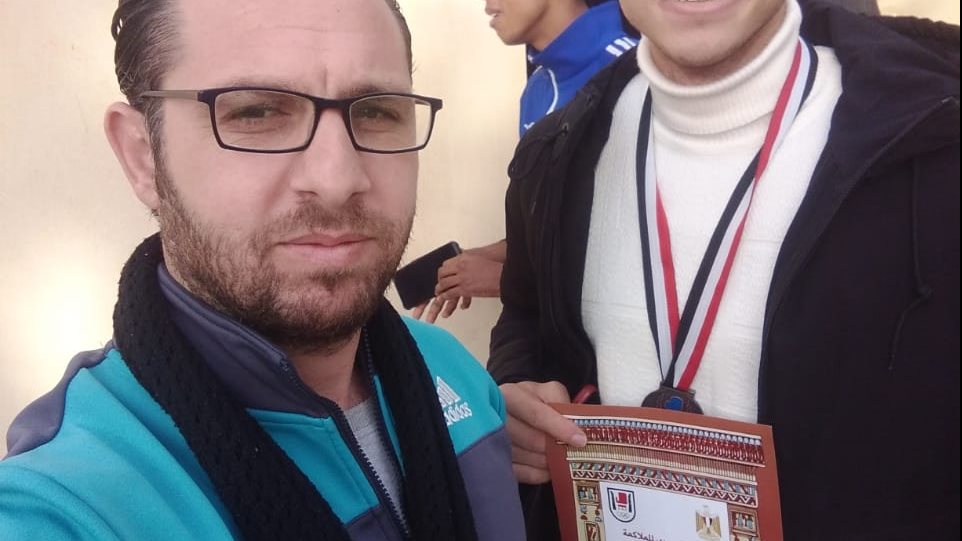 اللاعب السيناوي  محمد عبد الفتاح سعد