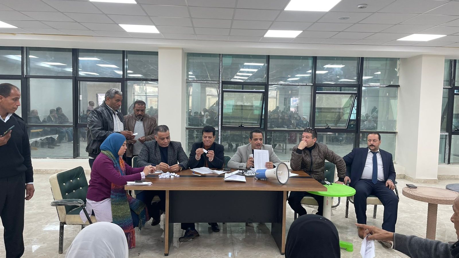 مراسم القرعة العلنية لمشروعي أسواق الخير وبازار العبور