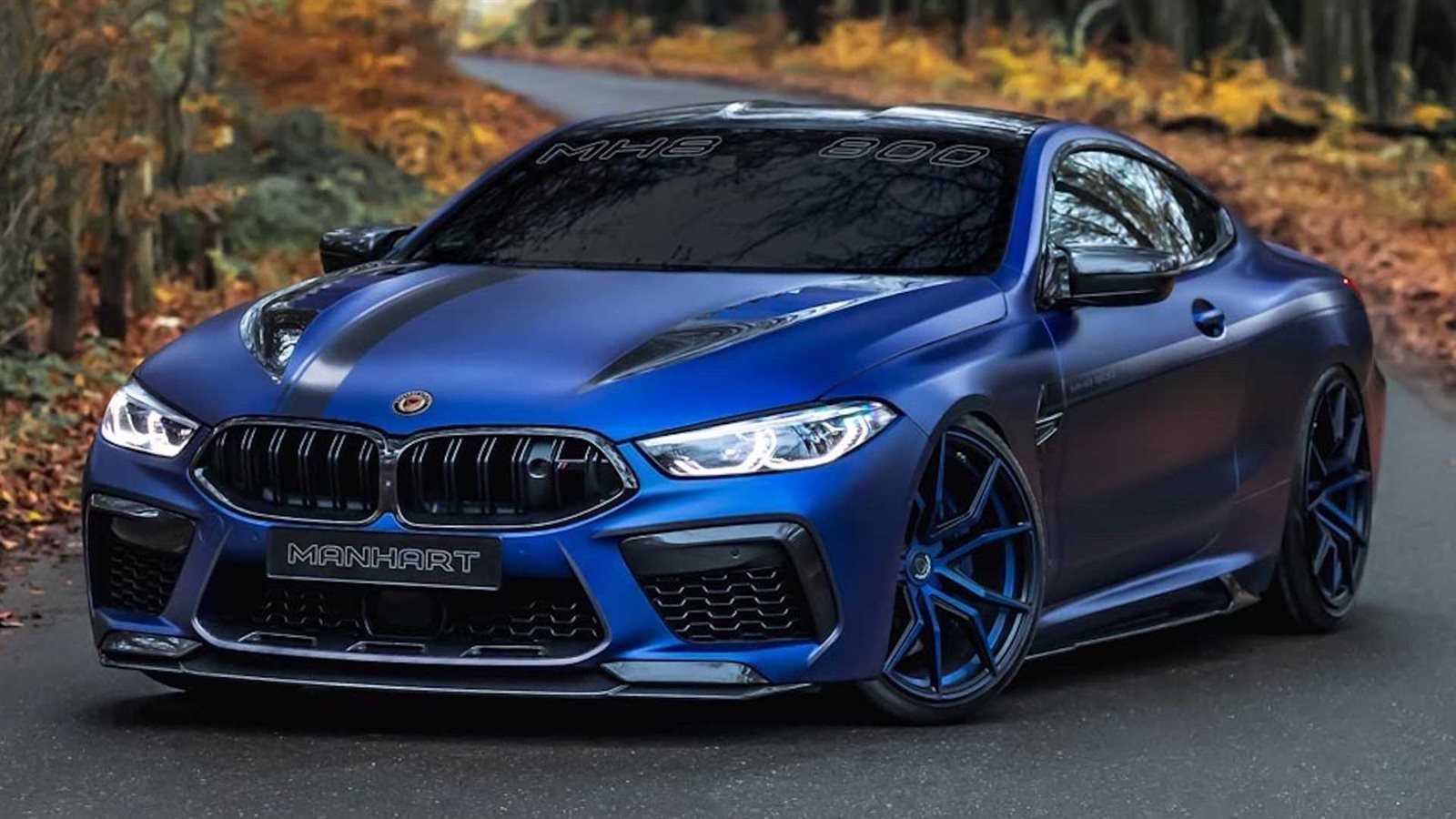 BMW M8 تحصل على تعديلات مميزة من مانهارت بقوة 825 حصان | صور