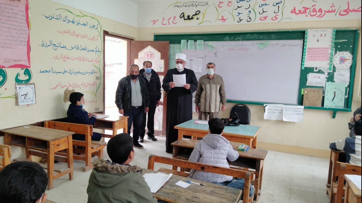 تفقد امتحانات صفوف النقل بالمعاهد الأزهرية في سيناء  تفقد امتحانات صفوف النقل بالمعاهد الأزهرية في سيناء
