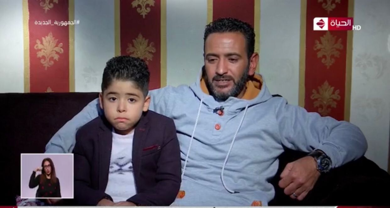 والد الطفل ياسين