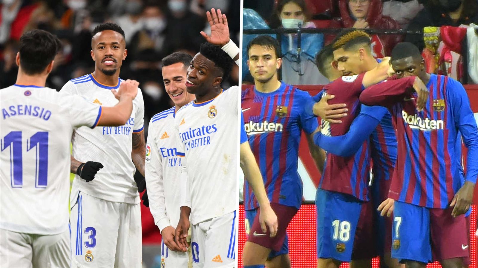 برشلونة ضد ريال مدريد