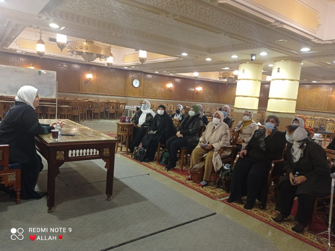 جانب من المحاضرات لمبادرات سكن ومودة 