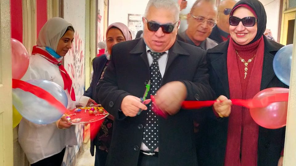 افتتاح مكتبة الكترونية للمكفوفين 