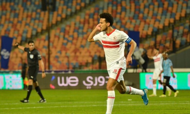 مصطفى فتحي لاعب الزمالك