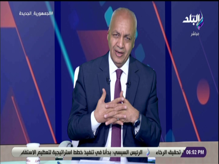 الإعلامي مصطفى بكري