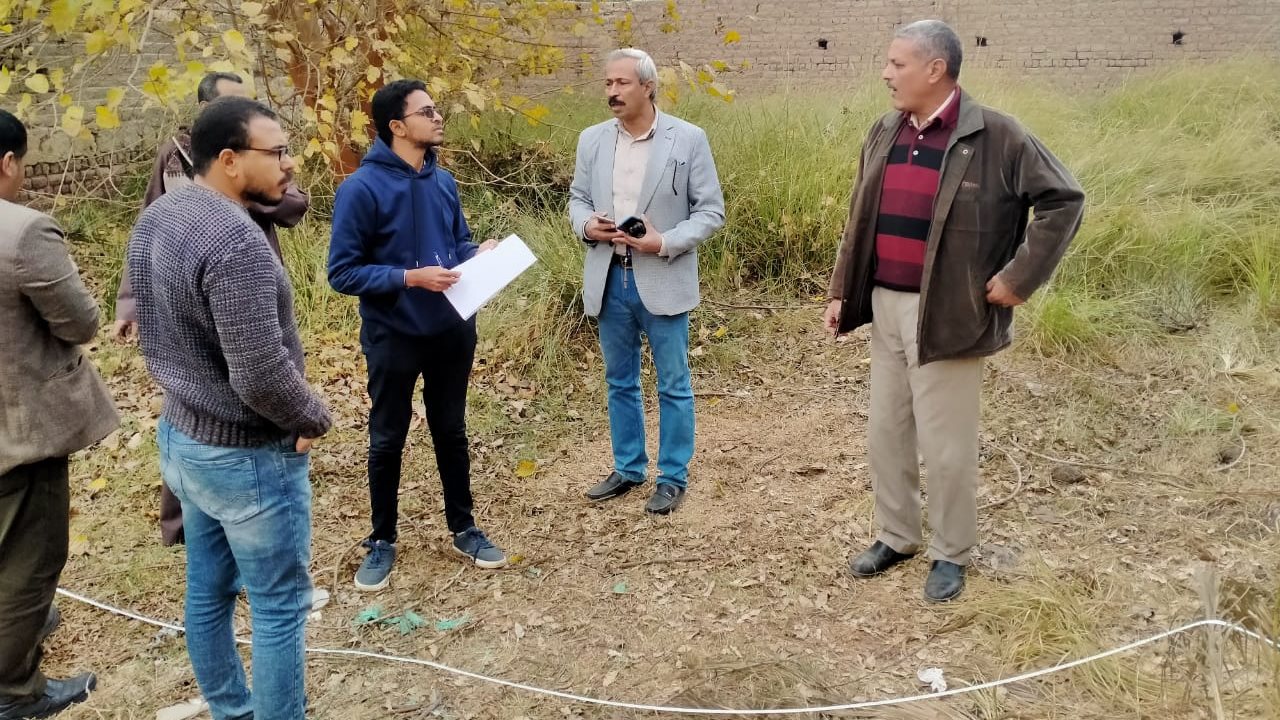 معاينة 12 موقع لاقامة محطات رفع صرف صحي بالبداري