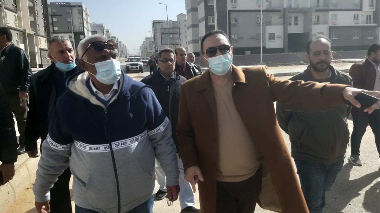 تفقد مشروع سكن مصر 