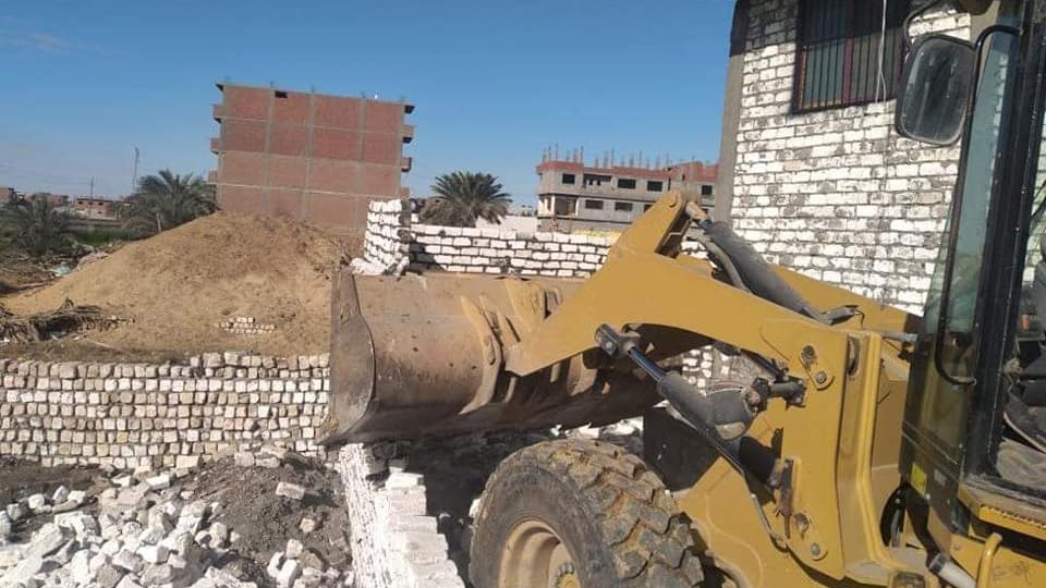 التعديات على الأراضي الزراعية 