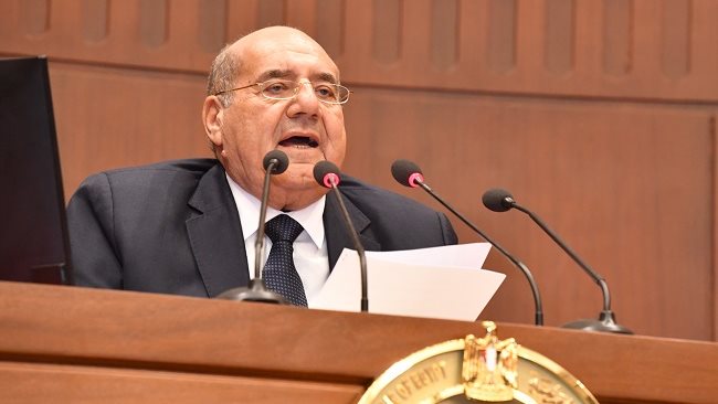 المستشار عبد الوهاب عبد الرازق، رئيس مجلس الشيوخ