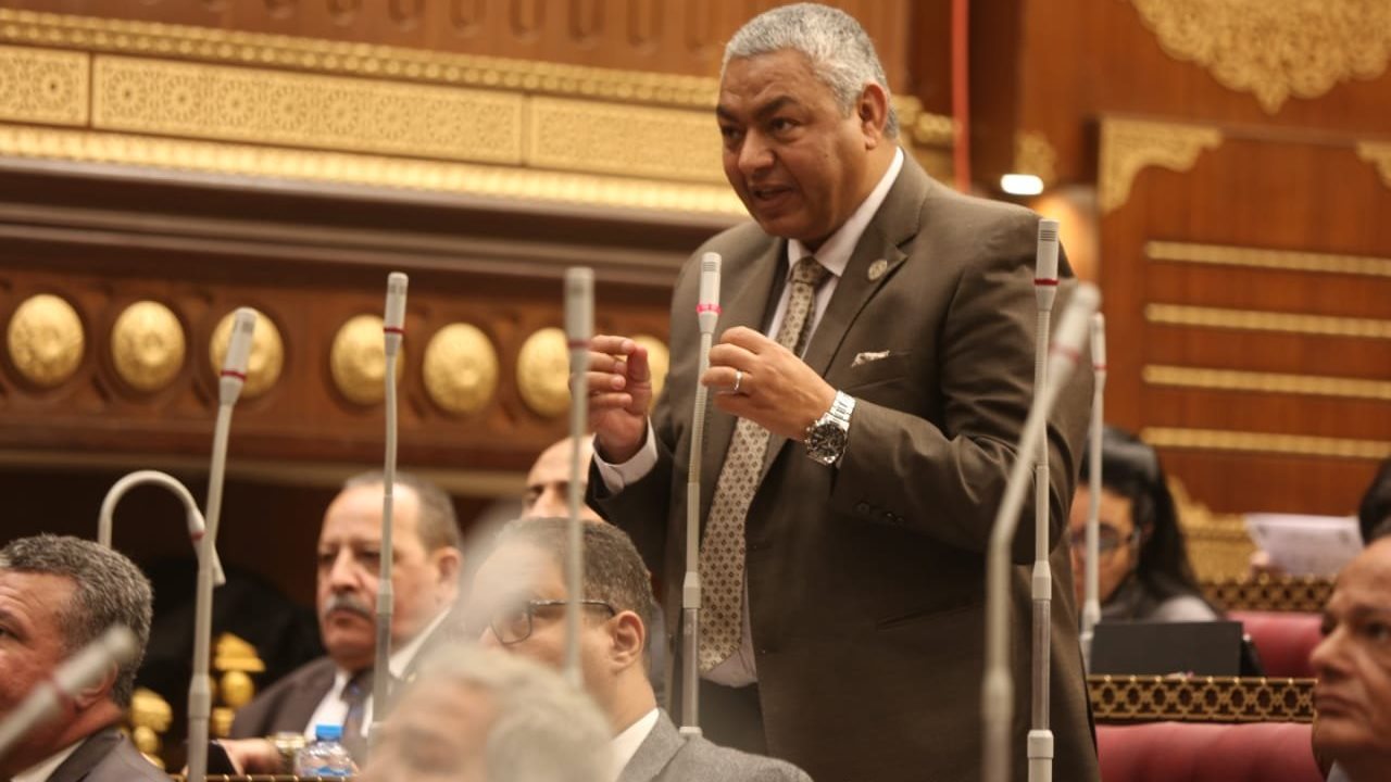 النائب محمود بكرى عضو مجلس الشيوخ