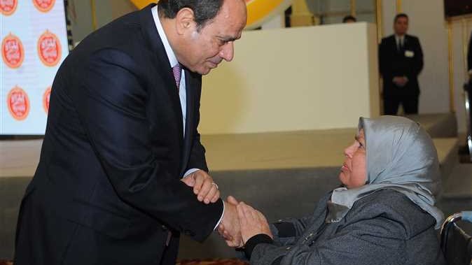 الرئيس السيسي والمرأة المصرية 