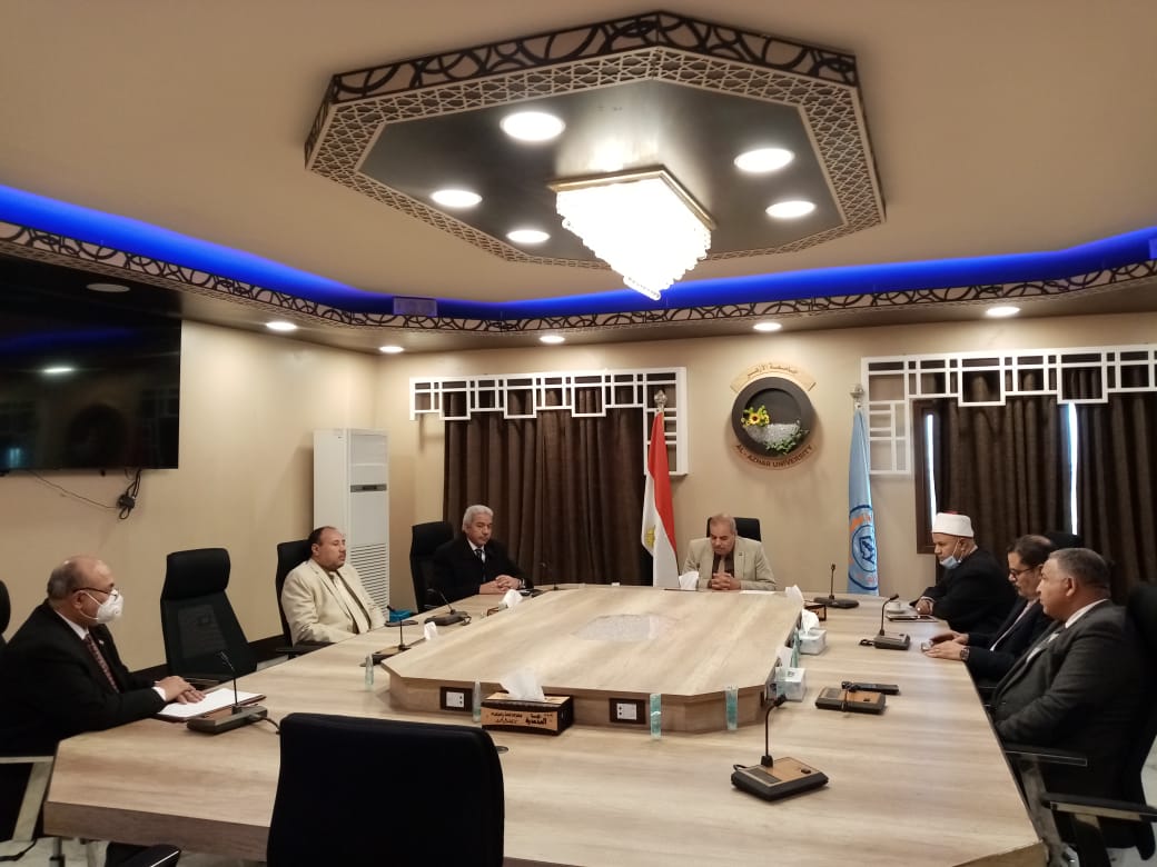 لجنة الأزمات بجامعة الأزهر 