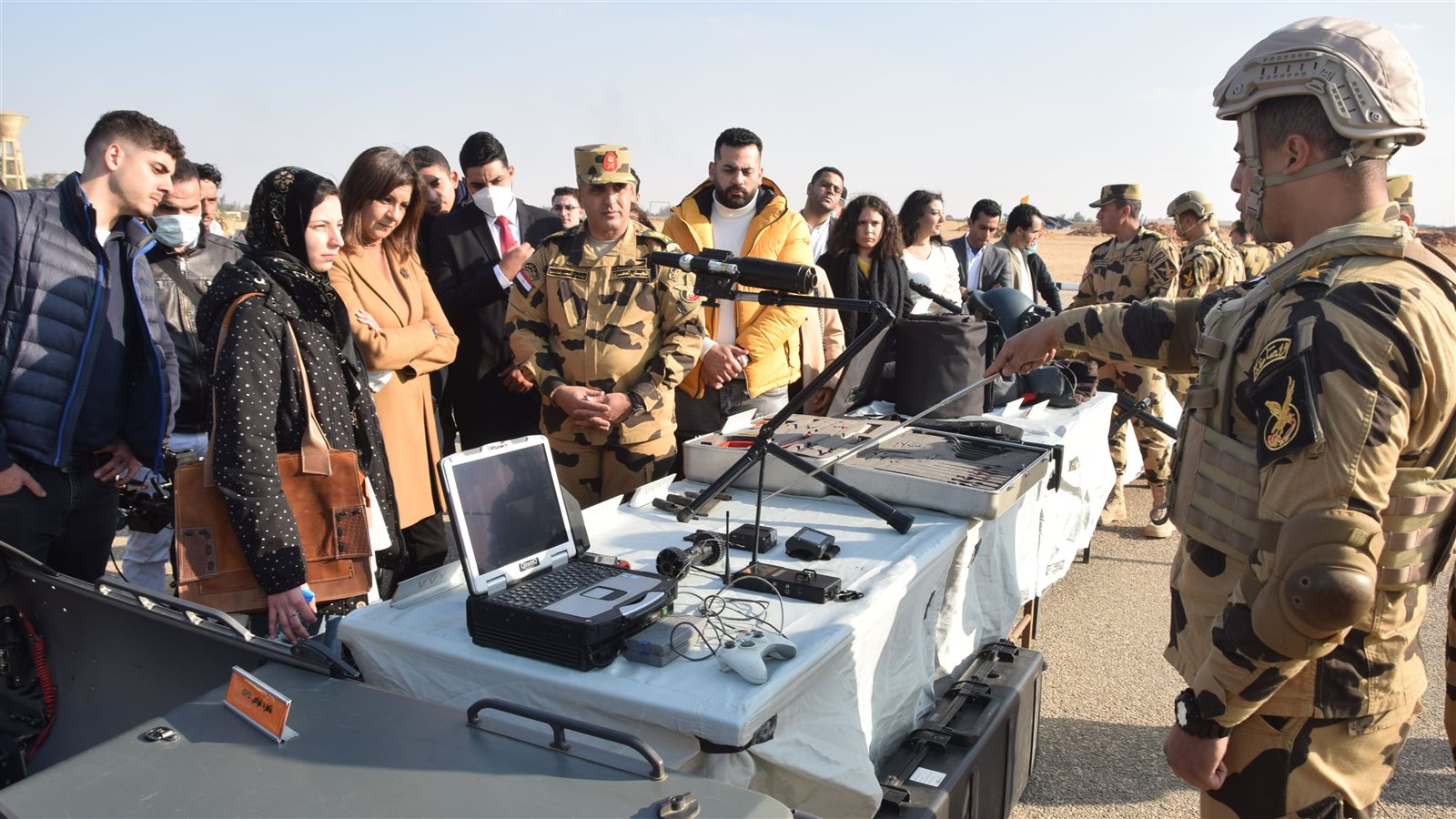 صورة من الزيارة