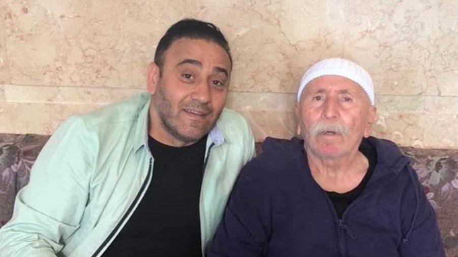 مجد القاسم ووالده الراحل 