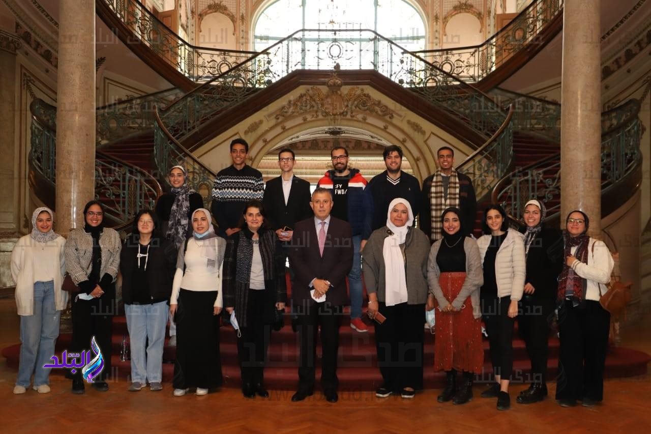 طلاب الجامعة الموهوبين المقرر سفرهم لزيارة معرض إكسبو دبي ٢٠٢٠  