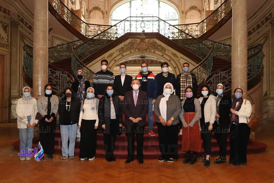 طلاب الجامعة الموهوبين المقرر سفرهم لزيارة معرض إكسبو دبي ٢٠٢٠  