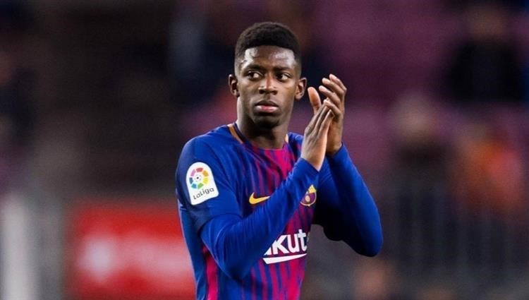 عثمان ديمبلي نجم فريق برشلونة