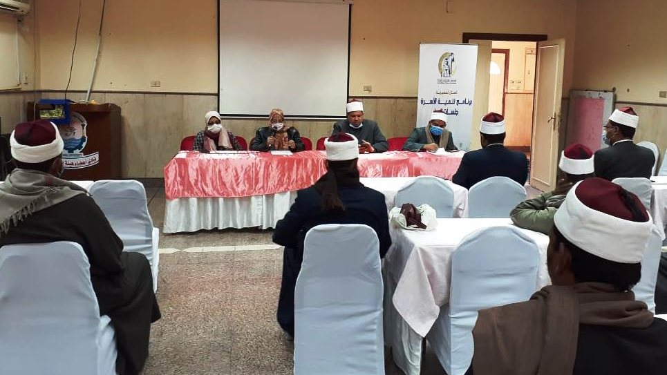 جانب من البرامج التدريبية لفرع المجلس القومى للمرأة بأسوان