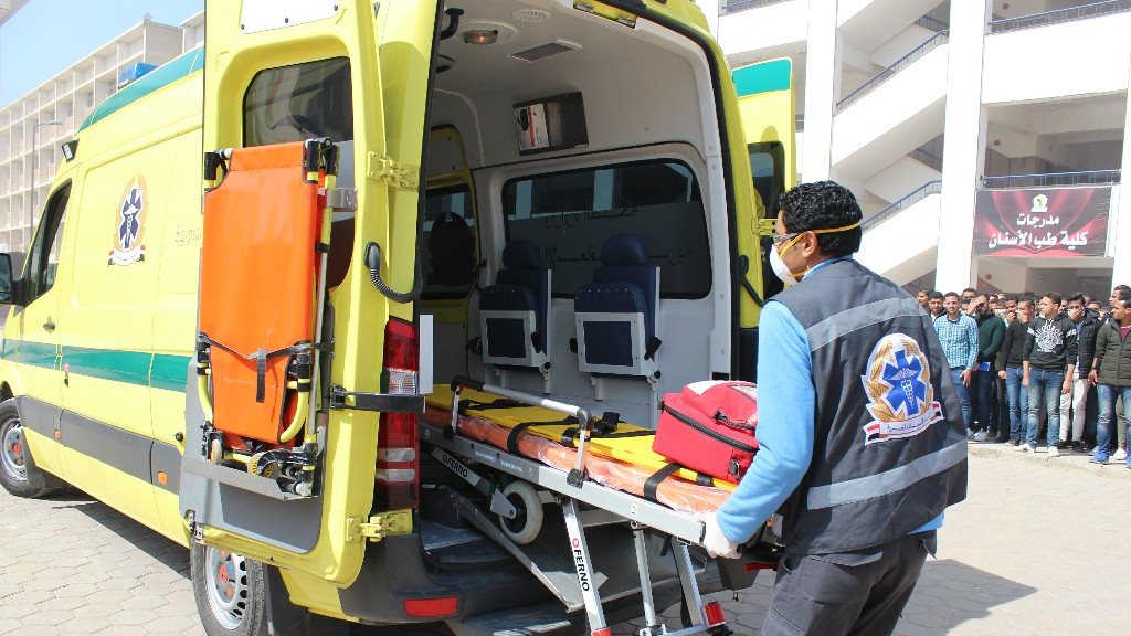 إصابة طالبه بالمنيا