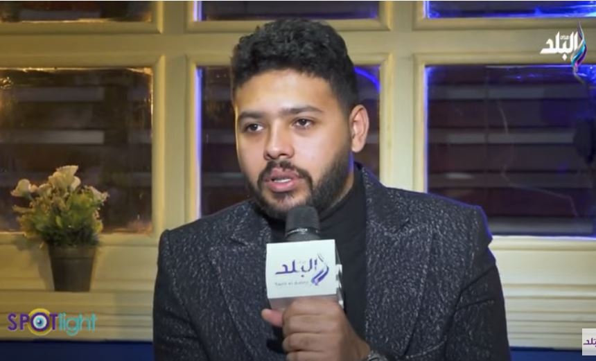 المطرب محمد شاهين