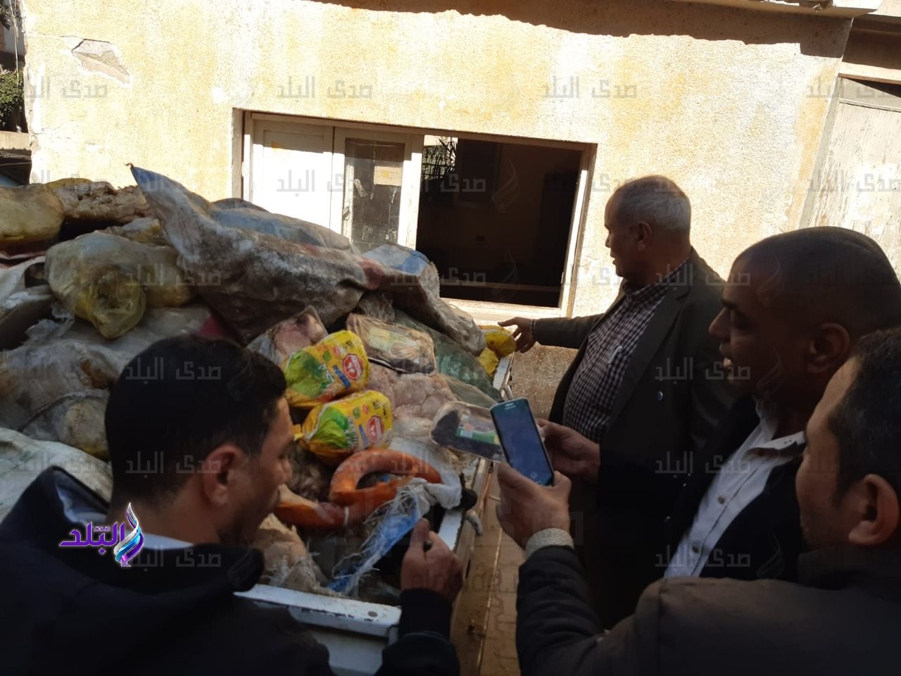 ضبط لحوم فاسدة