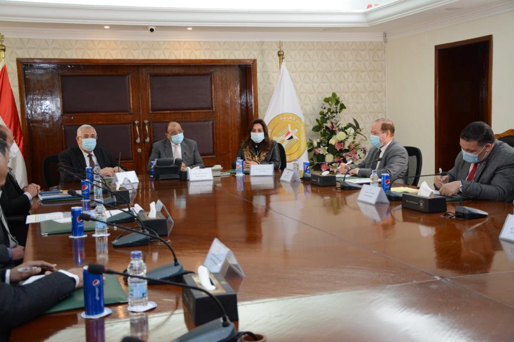 اجتماع وزيرا التنمية المحلية والزراعة