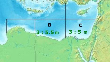 انذار حول البحر المتوسط