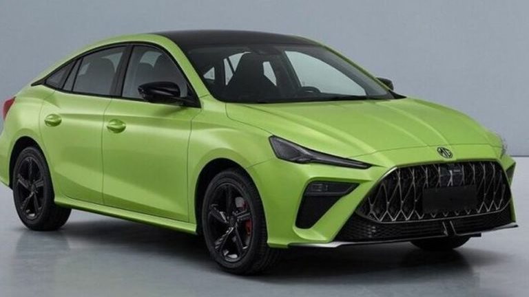 لقطات تجسسية تكشف عن Scorpio MG 5 الجديدة 