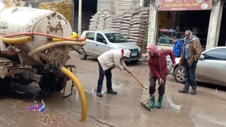 رفع مياه الأمطار