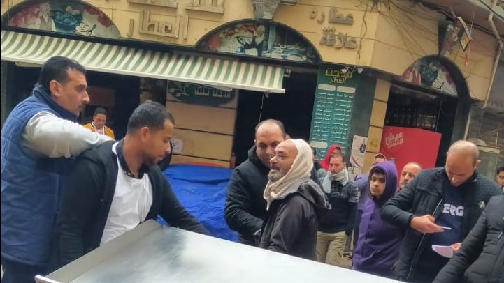 حملات مكبرة على الإشغالات في الإسكندرية