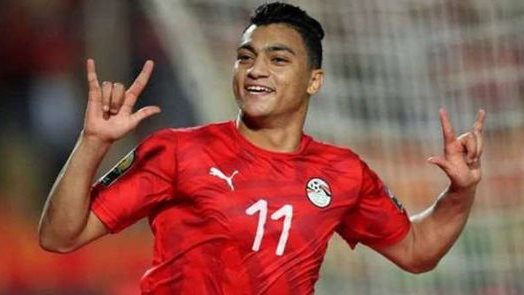  مصطفى محمد لاعب المنتخب 