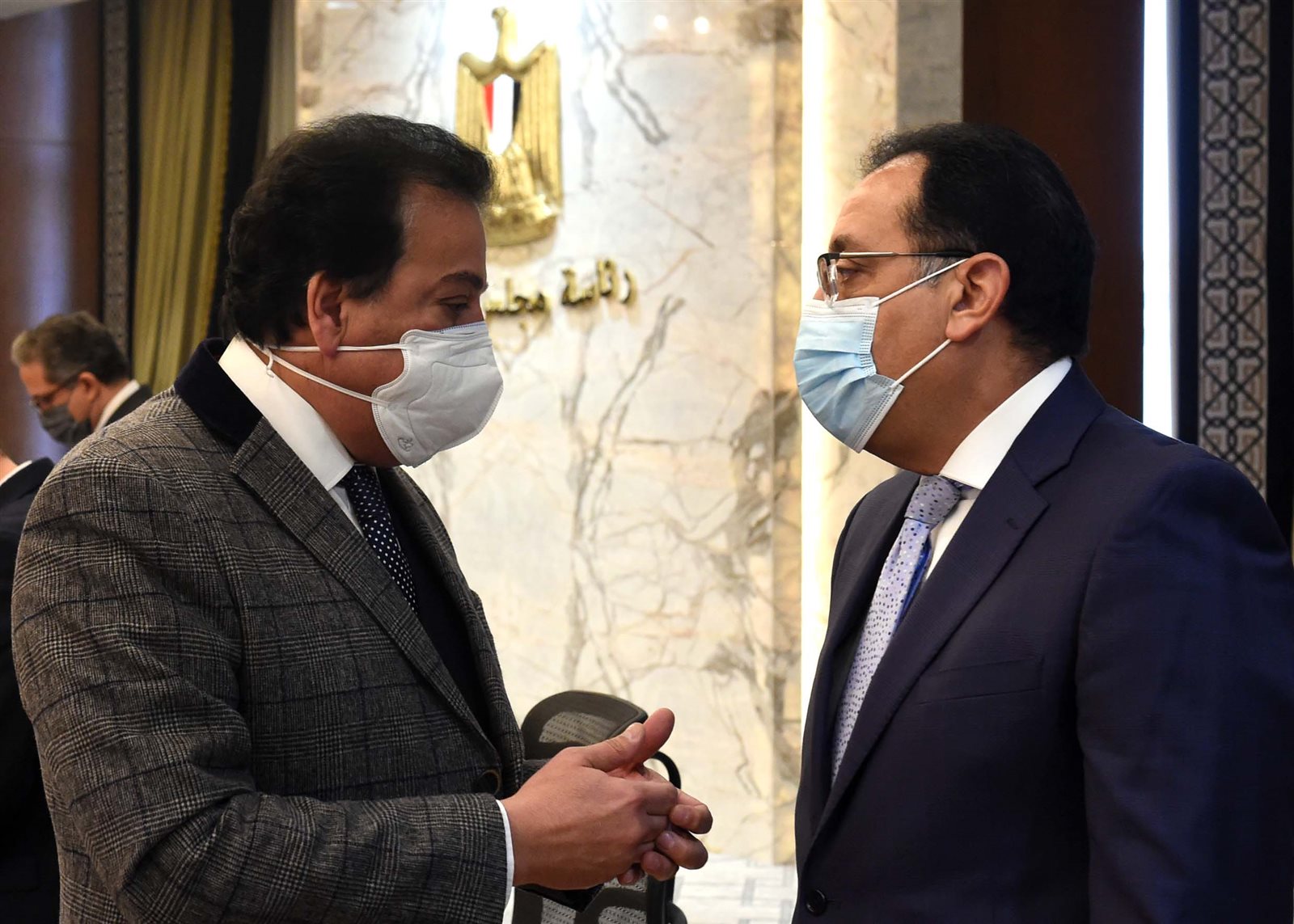 مدبولى وعبدالغفار