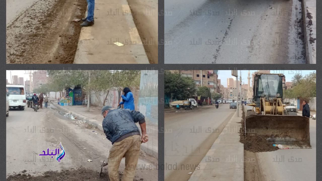 شفط مياه الأمطار واعمال تجريد وتمهيد الطرق