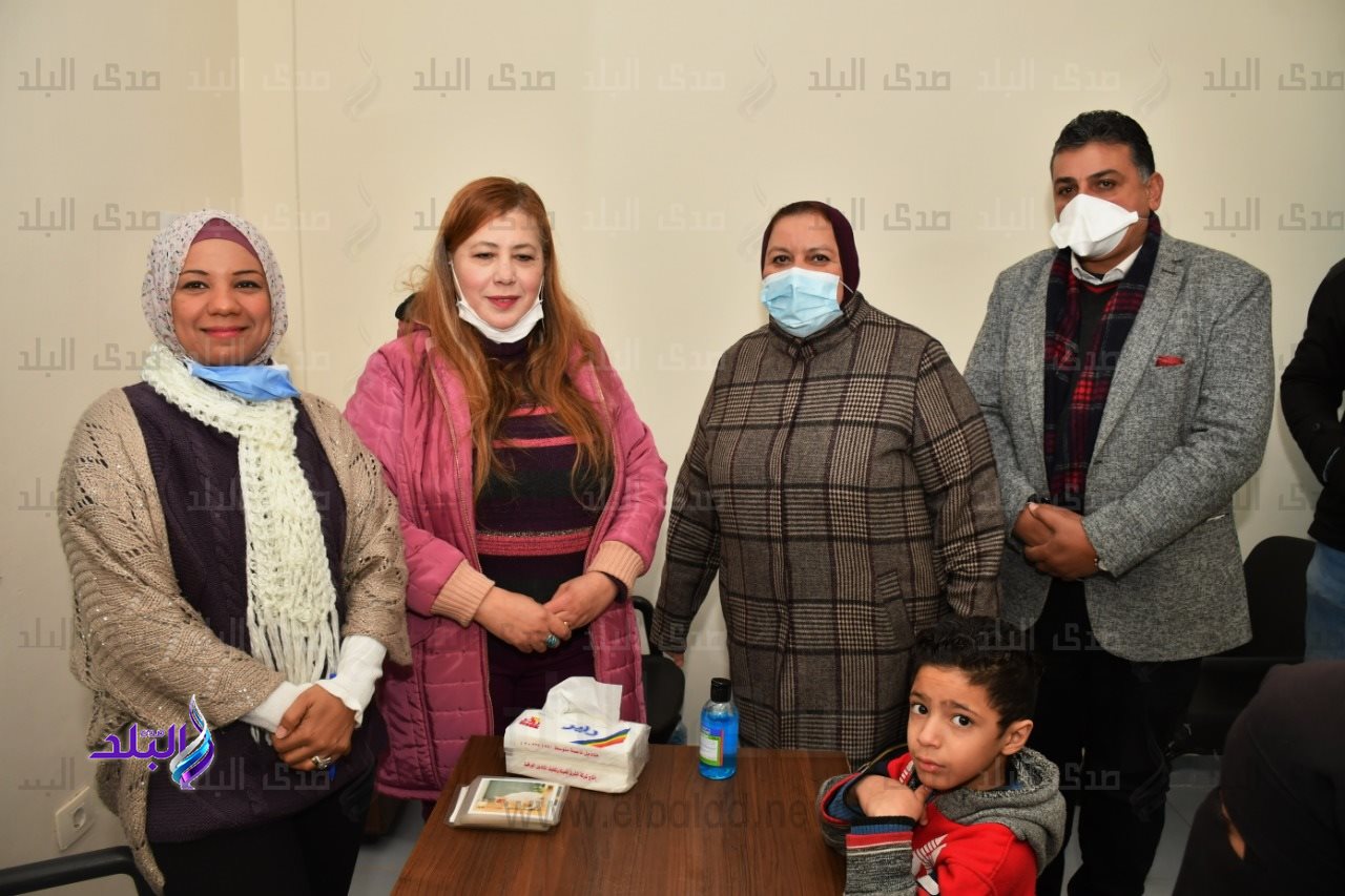 حصاد القافلة التنموية الشاملة لجامعة عين شمس بمنطقة أهالينا (١) بحي السلام