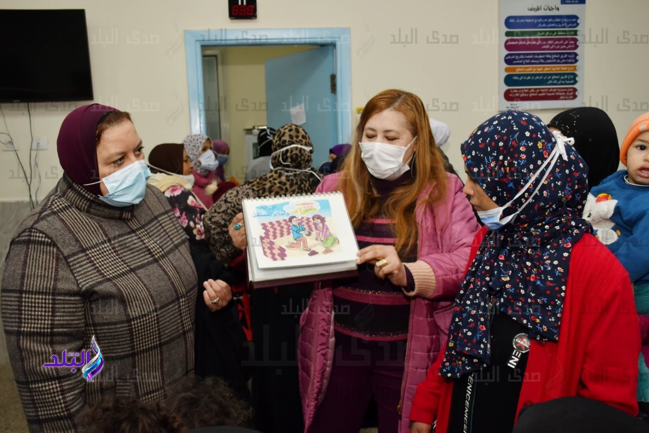 حصاد القافلة التنموية الشاملة لجامعة عين شمس بمنطقة أهالينا (١) بحي السلام
