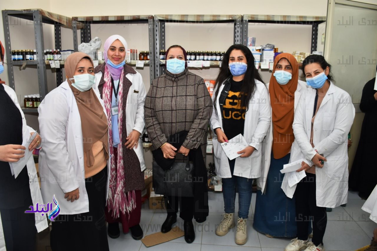حصاد القافلة التنموية الشاملة لجامعة عين شمس بمنطقة أهالينا (١) بحي السلام
