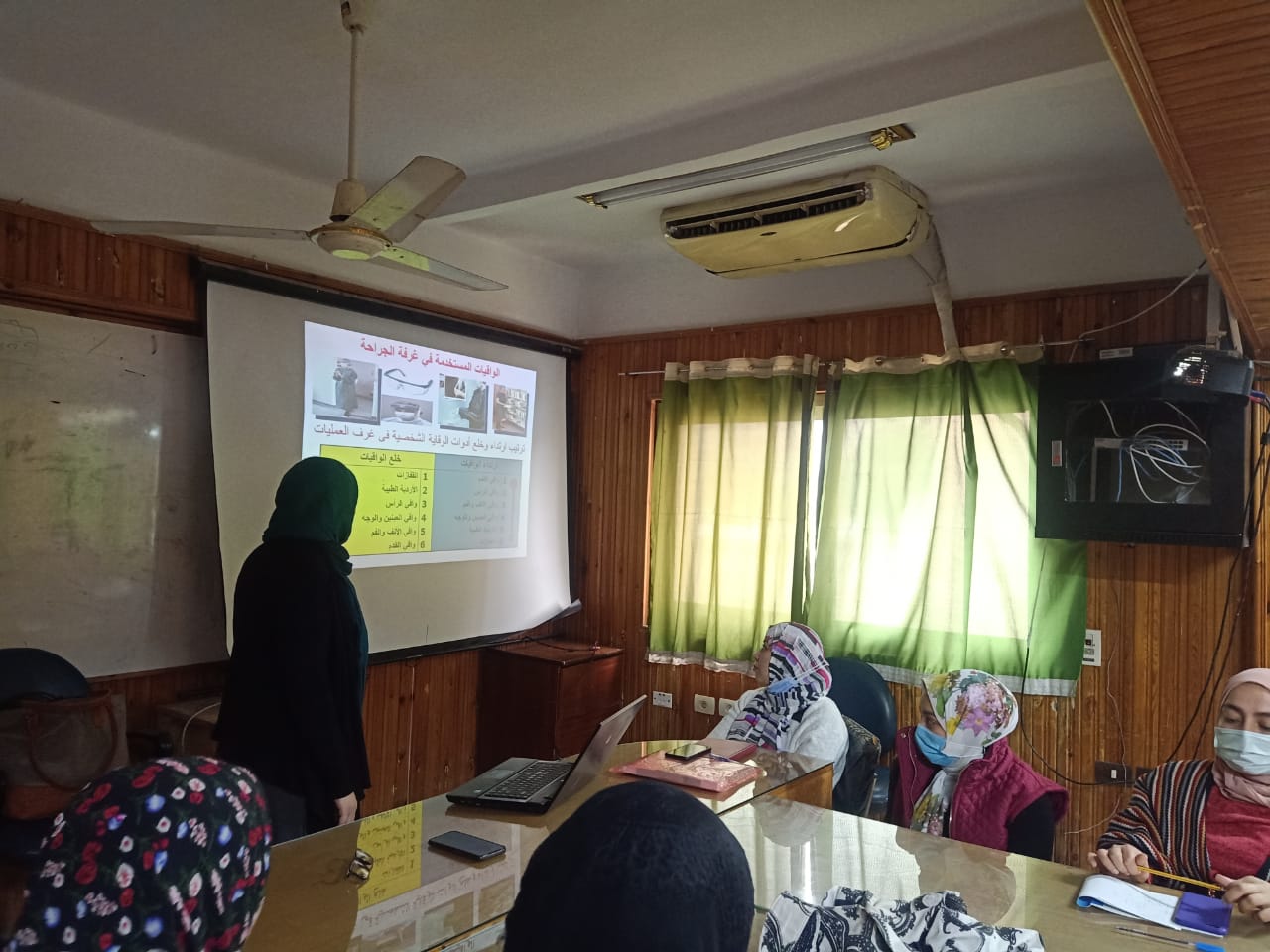 جانب من فعاليات البرنامج التدريبى